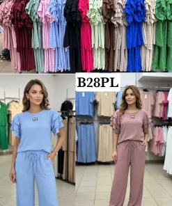 Komplety damskie WŁOSKA ,Size uni ,paczka 6 szt mix kolor