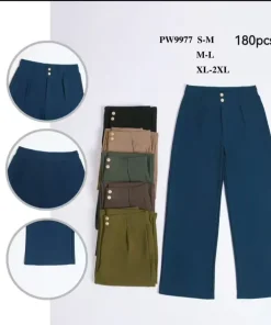 Spodnie Damskie,Size s/m-xl/2xl,paczka 12szt, mix kolor