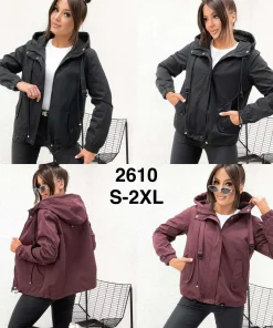 Kurtki damskie,size s-2xl,Paczka 5szt,1kolor