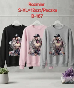 Bluzy damskie,size s-xl,Paczka 12szt,mix kolor