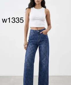 Jeansy Damskie,Size xs-xl,paczka 10szt, 1 kolor