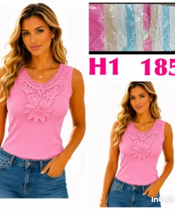Bluzki Damskie,Size m/l-l/xl,paczka 12szt, mix kolor