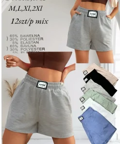 Spodenki Damskie,Size m-2xl,paczka 12szt, mix kolor