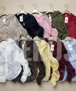 Bluzki damskie WŁOSKA ,Size uni ,paczka 6 szt mix kolor