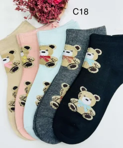 Stopki Damskie,Size 35-42,paczka 40szt, mix kolor