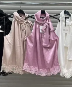 Bluzki damskie WŁOSKA ,Size uni ,paczka 6 szt mix kolor