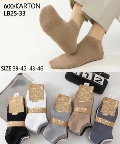 Stopki MĘSKIE,Size 39-46,paczka 40szt, mix kolor