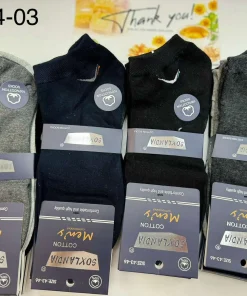 Stopki MĘSKIE,Size 43-46,paczka 40szt, mix kolor