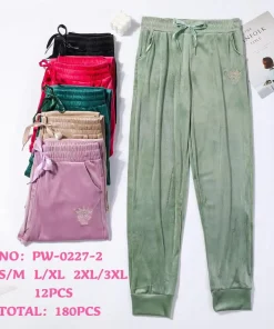 Spodnie Damskie,Size s/m-2xl/3xl,paczka 12szt, mix kolor