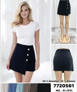 Spódnica krótka Damskie,Size m/l-xl/2xl,paczka 12szt, mix kolor