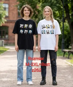 Bluzki damskie,size m-2xl,Paczka 8szt,mix kolor