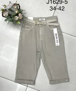 Spodenki jeansowe Damskie,Size 34-42,paczka 10szt, 1 kolor