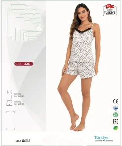 Piżamy Damskie,Size m-xl,paczka 6szt, 1 kolor