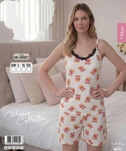 Piżamy Damskie,Size m-2xl,paczka 12szt, 1 kolor