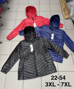 Kurtki damskie,size 3-7xl,Paczka 5szt,1kolor