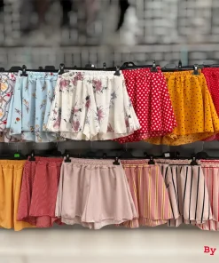 Spodenki damskie WŁOSKA ,Size uni ,paczka 6 szt mix kolor