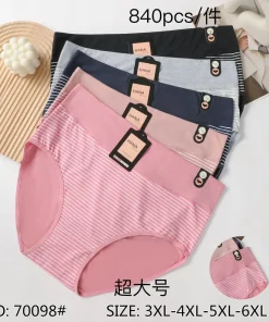 Majtki Damskie,Size 3xl-6xl,paczka 24szt, mix kolor