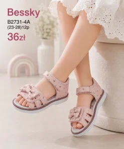 Sandały DZIECIĘCE (23-28, 12par) 1 kolor