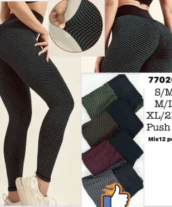 Legginsy Damskie,Size s/m-xl/2xl,paczka 12szt, mix kolor