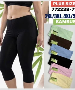 Legginsy Damskie,Size 2xl/3xl-4xl/5xl,paczka 12szt, mix kolor