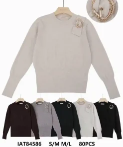 Swetry Damskie,Size s/m-m/l,paczka 10szt, mix kolor
