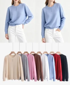 Swetry Damskie,Size m/l-xl/2xl,paczka 12szt, mix kolor