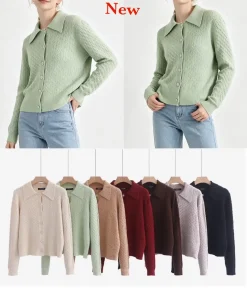 Swetry Damskie,Size m/l-xl/2xl,paczka 12szt, mix kolor