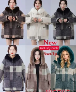 Swetry Damskie,Size uni,paczka 5szt, 1 kolor