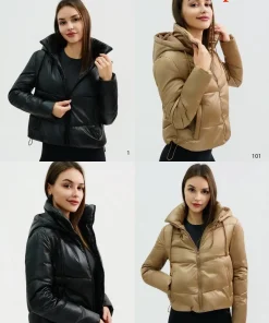 Kurtki Damskie,Size s-2xl,paczka 5szt, 1 kolor
