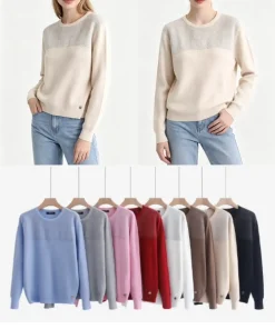 Swetry Damskie,Size m/l-xl/2xl,paczka 12szt, mix kolor