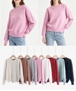 Swetry Damskie,Size m/l-xl/2xl,paczka 12szt, mix kolor