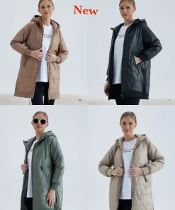 Kurtki Damskie,Size s-2xl,paczka 5szt, 1 kolor