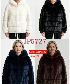Kurtki Damskie,Size uni,paczka 5szt, 1 kolor