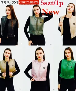 Kamizelki Damskie,Size s-2xl,paczka 5szt, 1 kolor
