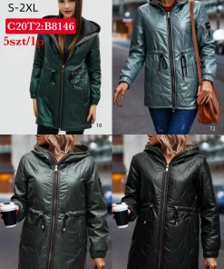 Kurtki Damskie,Size s-2xl,paczka 5szt, 1 kolor