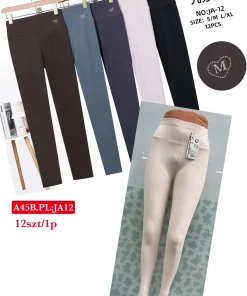 Legginsy Damskie,Size s/m-l/xl,paczka 12szt, mix kolor
