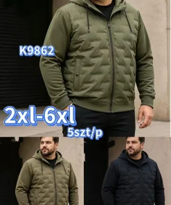Kurtki MĘSKA ,size 2-6xl,Paczka 5szt ,1kolor