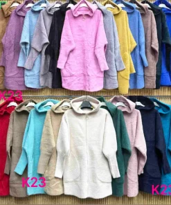Swetry Damskie,size uni,Paczka 6szt ,mix kolor