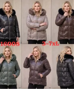 Kurtki damskie ,size 3-7xl, Paczka 5szt ,1kolor