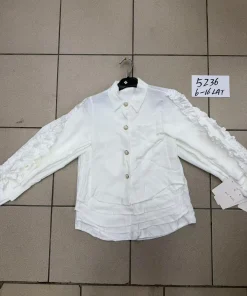 Koszule DZIECIĘCA,Size 6-16lat,paczka 6szt, 1 kolor