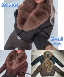Kurtki DAMSKI ,size m-3xl,Paczka 5szt ,1 kolor