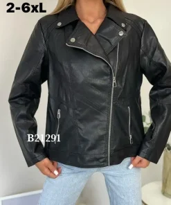 Kurtki skórzane DAMSKA,size 2-6xl,paczka 5szt, 1kolor