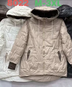 Kurtki Damskie,size m-3xl,paczka 5szt, 1 kolor
