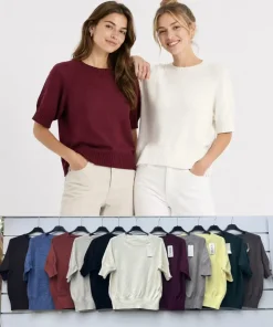 Swetry Damskie WŁOSKA,Size uni,paczka 6szt, mix kolor