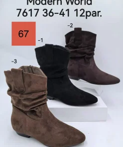 Buty Botki DAMSKIE 36-41 12par)