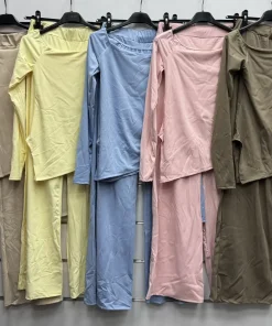 Komplety Damskie WŁOSKA,Size uni,paczka 6szt, mix kolor