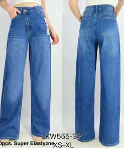 Jeansy Damskie,Size xs-xl,paczka 10szt, 1 kolor