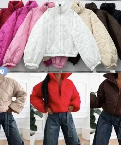 Kurtki damskie, size uni,paczka 6szt,mix kolor
