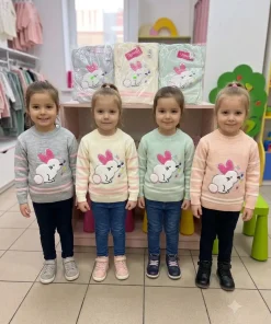 Swetry DZIECIĘCA,size 1-3lat,paczka 6szt, mix kolor