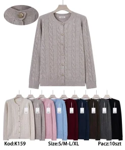 Swetry Damskie,size s/m-l/xl,Paczka 10szt ,mix kolor